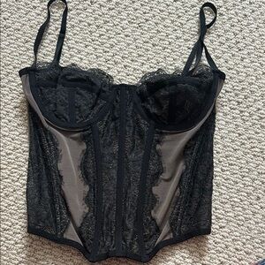 Urban Outfitters Black Corset